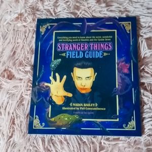 Stranger things field guide brand new amazing quality